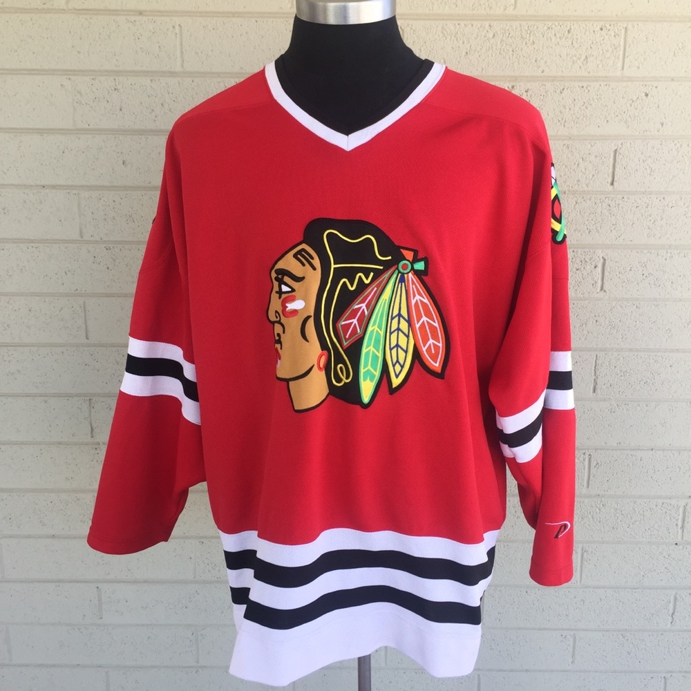 Pro Player Chicago Blackhawks Jersey Sz XL - Picture 1 of 8